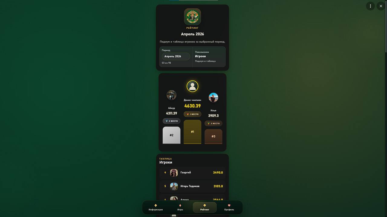 LEOPOKER экран 3